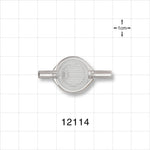 Hydrophilic Filter - Both Ports 0.091 inch ID (2.31 mm); 0.2 micron - 12114
