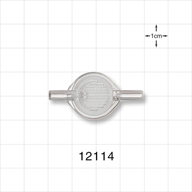 Hydrophilic Filter - Both Ports 0.091 inch ID (2.31 mm); 0.2 micron - 12114
