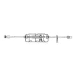 Intuvie LLC (IV Pumps) IV Pump Set Nimbus™ Pump Without Port Without Filter 46 Inch Tubing - Case of 20 - HS-003-CS