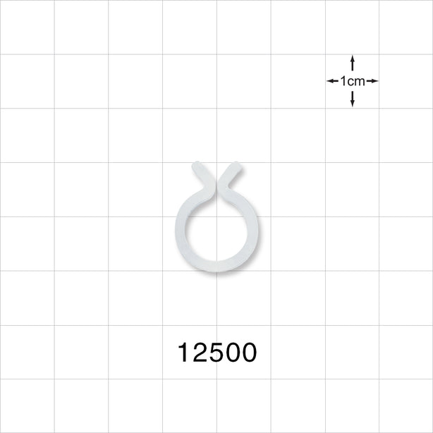 Twist Clip - 0.46 inch Diameter (11.6 mm) - 12500