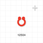 Twist Clip - 0.39 inch Diameter (10 mm) - 12504