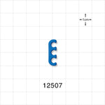 3-Channel Multi-Cavity Clip, Dark Blue - 0.157 inch Channel (4 mm) - 12507