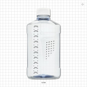 PharmaTainer™ Bottle, Non-Sterile, 5/Vacuum-Sealed Pack - 2 Liter; 48 mm cap - 12708