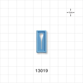 Slide Clamp, Blue - Fits 0.2 inch OD Tubing (5 mm) - 13019