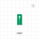 Slide Clamp, Green - Fits 0.2 inch OD Tubing (5 mm) - 13021