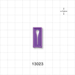 Slide Clamp, Purple - Fits 0.2 inch OD Tubing (5 mm) - 13023