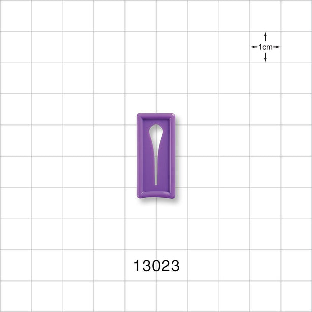 Slide Clamp, Purple - Fits 0.2 inch OD Tubing (5 mm) - 13023