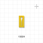 Slide Clamp, Yellow - Fits 0.2 inch OD Tubing (5 mm) - 13024