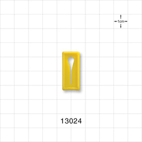 Slide Clamp, Yellow - Fits 0.2 inch OD Tubing (5 mm) - 13024