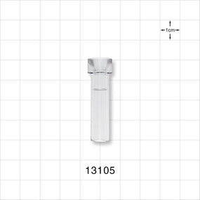 Oxygen Bushing, Clear - 0.24 inch ID (6 mm); 60 Durometer - 13105
