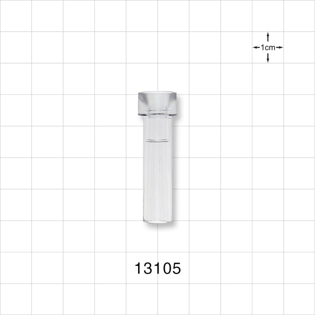 Oxygen Bushing, Clear - 0.24 inch ID (6 mm); 60 Durometer - 13105