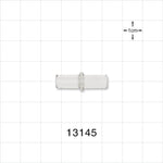 Straight Connector, Tubing Port, Clear - 6.6 mm OD/5.2 mm ID - 13145