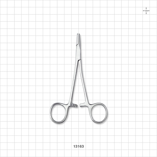 Single-Use Webster Needle Holder Forceps, Mirror Finish - 5 inch (127 mm) - 13163