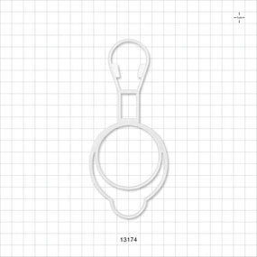 Bottle Hanger, White - 100 ml - 13174