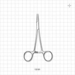 Single-Use Mosquito Forceps, Mirror Finish - 5 inch (127 mm) - 13191