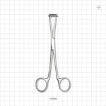 Single-Use Septum Forceps - 6.25 inch (159 mm) - 13194