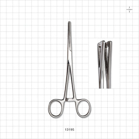 Single-Use Pennington Forceps - 6 inch (152.4 mm) - 13195
