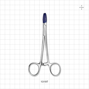 Single-Use Mosquito Forceps, Coated Tips - 5 inch  (127 mm) - 13197