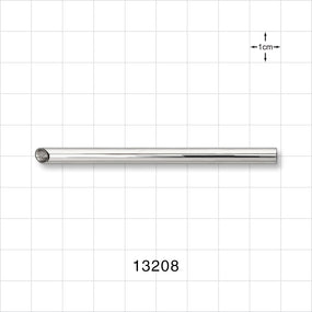Needle Receiving Tube, 4G - 7.5 cm (2.95 inches); 5 mm 45 ° - 13208