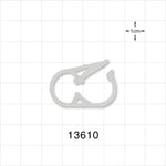 Pinch Clamp, Natural - Fits 0.248 inch - 0.275 inch OD Tubing (6.3 mm - 7 mm) - 13610