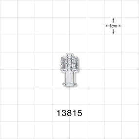 Double Dead-Ender Cap, Non-Vented, Clear -  - 13815