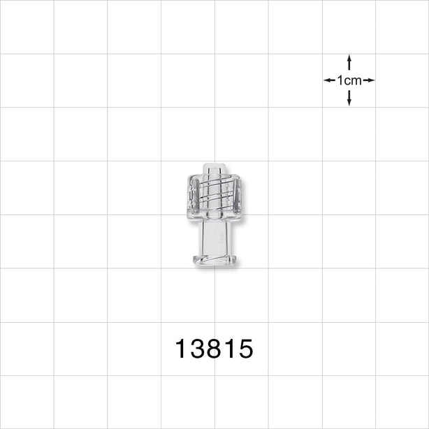 Double Dead-Ender Cap, Non-Vented, Clear -  - 13815