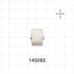 Roller Clamp Wheel, White; for 140281 -  - 140282