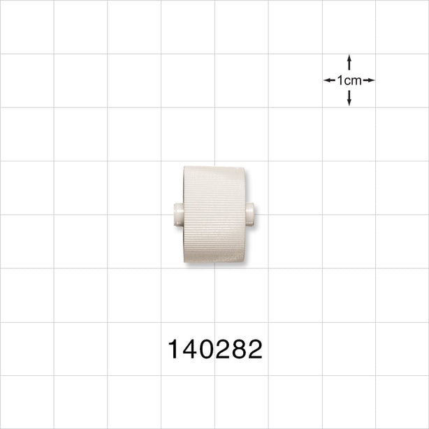 Roller Clamp Wheel, White; for 140281 -  - 140282