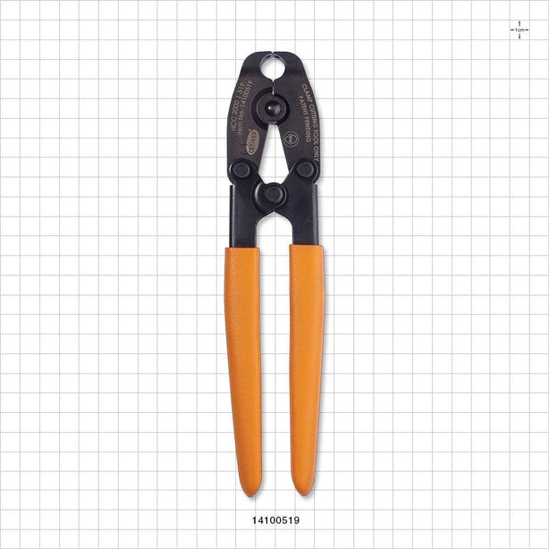 Oetiker Ear Clamp Compound Action Hand Cutter, Straight Soft Grip Handles -  - 14100519