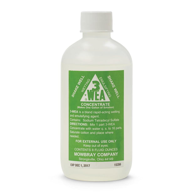 Mowbray 3-WEA Antiseptic Skin Cleanser, 3- WEA, Concentrate, 8 oz. - 14200378