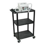 Two-Shelf Podiatry Rolling Cart - PODIATRY CART - 1 Each - MDL-14200422