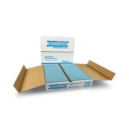 Smithers-Oasis BIO-FOAM Impression Foam Flat Kit with Mailing Box, 6 Kits / Case - 14200461