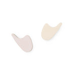 Aetna Felt C-44 Toe Spacers, 1/4" Thickness, Styrene / Butadiene Rubber and Natural Latex Rubber Soft IP Foam, White, 1.563" x .938", 100 per Bag - 44300IP
