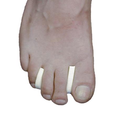 Dr. Jill's Foot Pads J-44XL 1/4" Foam Toe Separators XL100 per PK - MDL-14200614 - 100 Each