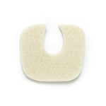 Dr. Jill's Foot 1/8" J-17 Felt U-Shaped Lesion Pad - 1/8 - 100 Each