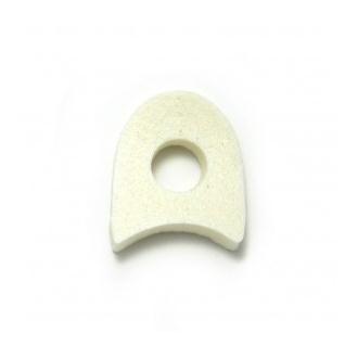 Dr. Jill's Foot Pads (SCRIM 1 SIDE) J-26 1/8" Foam Toe Separator with Hole - 100 Each