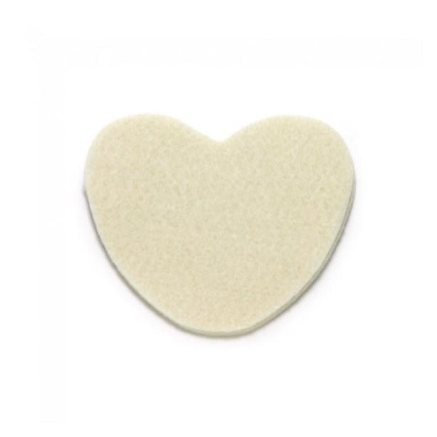 Dr. Jill's Foot Pads, Inc Heart-Shaped Moleskin Ball of Foot Pads J-31 MOLESKIN HEART - 100.0 Each - MDL-14200826