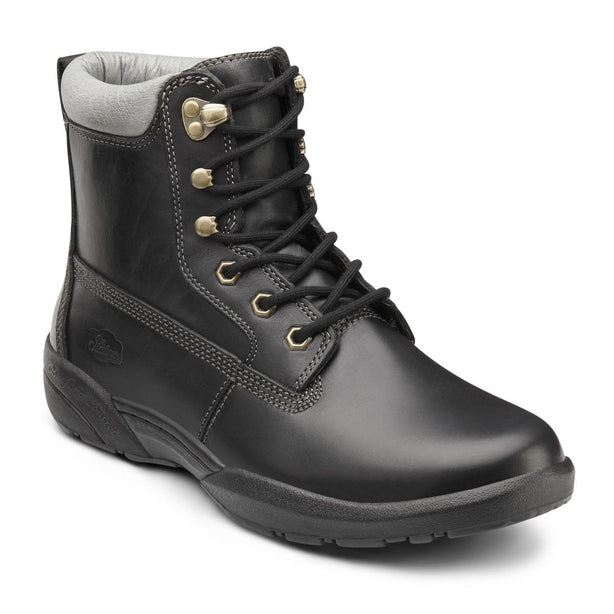 DR. Comfort Boss Work Boots, Black, Men's Size 15 Extra Wide - 9510-X-15.0