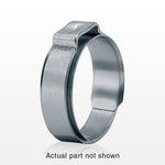 Oetiker 1-Ear Clamp with Insert, Degreased, 100/Bag - 0.437 inch Closed - 0.515 inch Open Range (11.1 mm - 13.1 mm) - 15400089