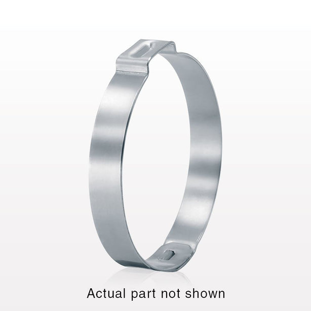 Oetiker 1-Ear Clamp with Mechanical Interlock, Non-Washed, 100/Bag - 1.437 inch Closed - 1.559 inch Open Range (36.5 mm - 39.6 mm) - 15500025