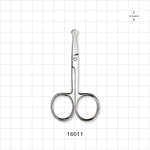 Single-Use Safety Scissors, Mirror Finish - 3.5 inch (88.9 mm) - 16011