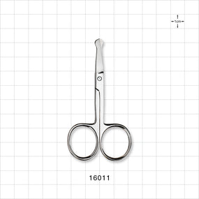 Single-Use Safety Scissors, Mirror Finish - 3.5 inch (88.9 mm) - 16011