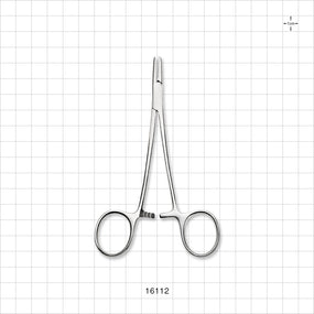 Single-Use Mayo Hegar Needle Holder Forceps, Mirror Finish - 5 inch (127 mm) - 16112