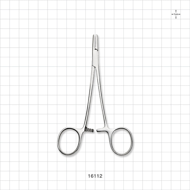 Single-Use Mayo Hegar Needle Holder Forceps, Mirror Finish - 5 inch (127 mm) - 16112
