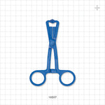 Single-Use Locking Forceps, Blue - 5 inch (127 mm) - 16507
