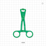 Single-Use Locking Forceps, Green - 5 inch (127 mm) - 16508