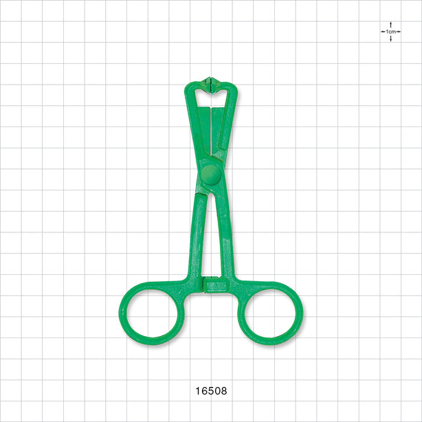 Single-Use Locking Forceps, Green - 5 inch (127 mm) - 16508