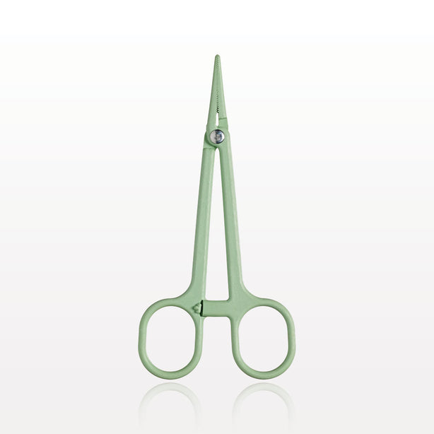 Single-Use Locking Forceps, Green - 5 inch (127 mm) - 16606