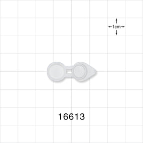 Hydrophobic Vent Filter - 0.247 inch Diameter (6.27 mm); 3 micron - 16613