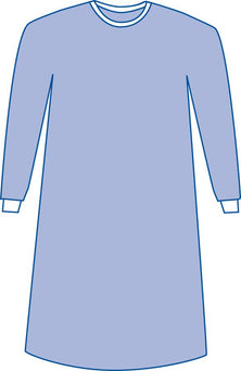 Nonsterile Nonreinforced Eclipse Gowns - 16835NS - 60 Each - MDL-16835NS